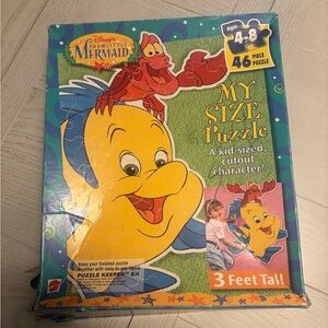 Disney VINTAGE My Size Puzzle
The Little Mermaid